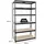 Proregal Schwerlastregal Metall 220x120x60 cm schwarz 6-Ebenen