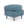 sit&more Stauraumhocker Sinatra Kunststoff 58 x 48 x 58 cm Blau