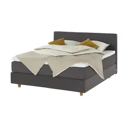 Jette Home Boxspringbett  Jette Flex ¦ grau ¦ Maße (cm): B: 165 H: 110,5