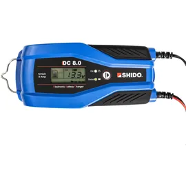 SHIDO DC 8.0 12V 2A/8A Lithium/Blei-Säure/AGM Batterieladegerät LiFePO4