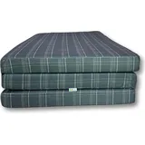 FORTISLINE Klappmatratze 195 x 60 x 9 cm H2 Polyester/Leinen