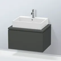 Duravit L-Cube 72x54,7cm, graph ma, f Konsole, 1 Auszug