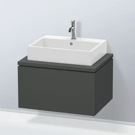 Duravit L-Cube 72x54,7cm, graph ma, f Konsole, 1 Auszug