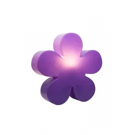 8 seasons DESIGN Shining Dekoleuchte Flower (9 W, Violett, Durchmesser: 60 cm)