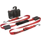 ACEBIKES Buckle Up Lenker Spanngurt 360 cm schwarz-rot