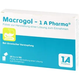 1 A Pharma Macrogol - 1 A Pharma 10 St.