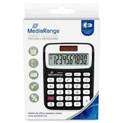 MEDIARANGE MROS190, Desktop, Einfacher Taschenrechner, 10 Ziffern, Batterie/Sola