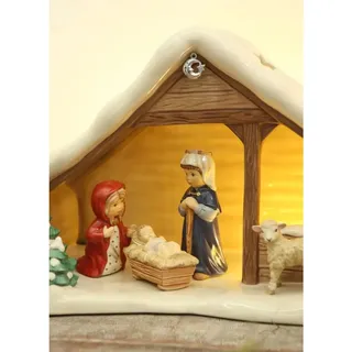 GOEBEL Weihnachtskrippe Heilige Familie - Set - Set
