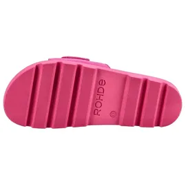 ROHDE Pantoletten Pantoletten Veloursleder - Rosa - 37
