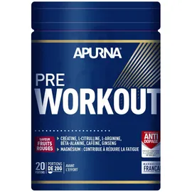 APURNA Preworkout Rote Früchte Pulver 420 g