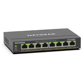 Netgear GS308EP Switch Managed Power over Ethernet (PoE)
