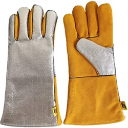Schweißerhandschuh Heavy Duty Aluminisiert - L