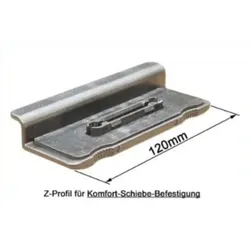 KAMEI Z-Profil für Komfortschiebebefestigung Universal  05269001