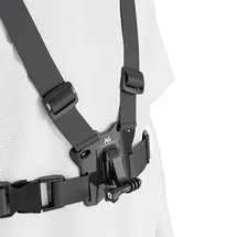 Maclean Brackets Brustgurt-Halterung für Smartphone und Action-Kamera schwarz