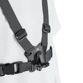 Maclean Brackets Brustgurt-Halterung für Smartphone und Action-Kamera schwarz