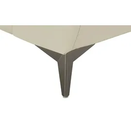 Uno Ecksofa mit elektrischer Relaxfunktion Eva ¦ creme ¦ Maße (cm): B: 255 H: 78 T: 171.0