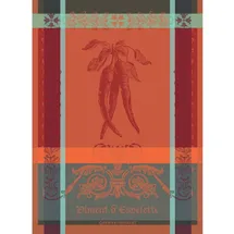 Garnier Geschirrtuch Piment D Espelette Epices 56x77 cm Baumwolle - Garnier-Thiebaut