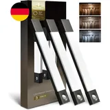 EZVALO Schrankbeleuchtung 30CM, 50 LED Schrankleuchte Led Mit Bewegungsmelder, U