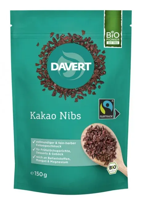 Davert Kakao Nibs bio 150g