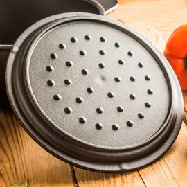 Tefal Traditioneller Gusseisentopf 20 cm rund