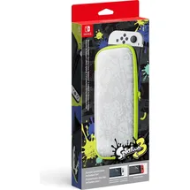 Nintendo Splatoon 3 Edition Tasche Bundle grau für Nintendo Switch