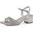 TAMARIS Blockabsatz-Sandaletten Damen Silber 37