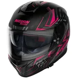 Nolan N80-8 Turbolence n-com pink XS