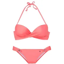 s.Oliver Push-Up-Bikini Damen peach Gr.40 Cup A