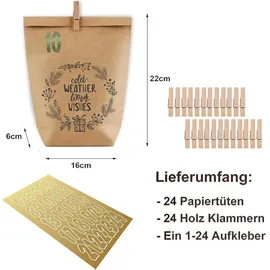 luxuskollektion befüllbarer Adventskalender 2023