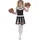 Smiffys Cheerleader-Kostüm Damen L