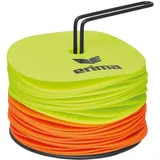 Erima Unisex markeringsskiver Set, Neon Gelb/Orange, Einheitsgröße EU