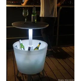 KETER Illuminated Cool Bar 57 x 49,5 x 49,5 cm Weiß