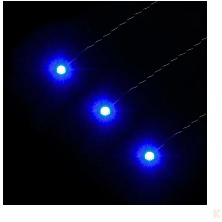 Briksmax BXA24_3 15cm Einzel LED Blau langsam blinkend (3 Stück)