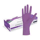 Nitril Violett Einmalhandschuhe puderfrei | EFFICENT+ | 100 Stück XL