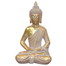 moebel-direkt-online möbel direkt online Standdekoration Buddhafigur gold