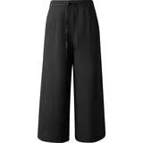 QS Culotte Strukturierte Hosen Schwarz 36