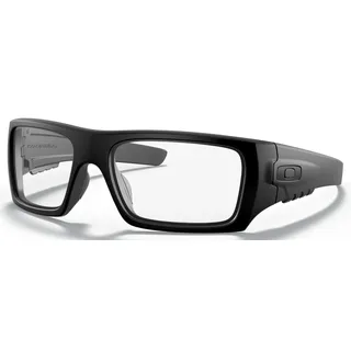 OAKLEY Det Cord Sonnenbrille - Matte Black - Clear/CAT0