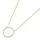 Luigi Merano Collier Mittelteil Ring mit Zirkonia Gold 375