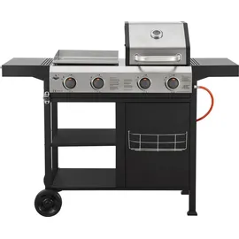 El Fuego Kombigrill 3-in-1 Boston schwarz