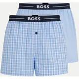 Boss Pyjama-Shorts Blau 56