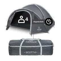 Justcamp Scott 4 Grau