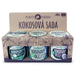 Purity Vision Coconut Set Geschenkset mit Kokosöl