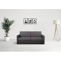 PLACES OF STYLE Schlafsofa »GOLDPOINT 182cm, Dauerschläfer, Liegefläche 140/200 cm, 3-Sitzer mit Bettfunktion, Bonell-Federkernmatratze