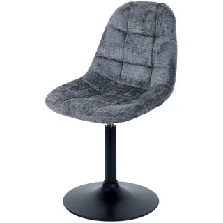 MCW Esszimmerstuhl, Grau, Textil, 47x83x43 cm, Esszimmer, Stühle, Esszimmerstühle, Vierfußstühle