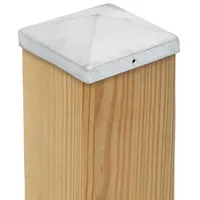 ROG-Gardenline Pfostenkappe (10 St), Stahl 121 x 121 mm 12 cm