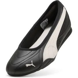 Puma Catch Soleil Ballerinas 37, Black Jasmine Flower Pink