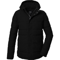 KILLTEC Herren Steppjacke mit abzippbarer Kapuze/Funktionsjacke ist wasserabweisend KOW 2 MN QLTD JCKT, schwarz, S, 41836-000