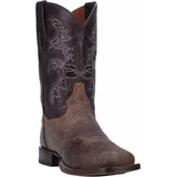 Dan Post Franklin Schokolade Leder Quadratische Zehe Western Cowboy Stiefel (US