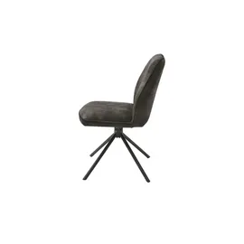 MCA Furniture uno Esszimmerstuhl drehbar , grau , Maße (cm): B: H: T: 64.0