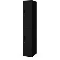 Jan Nowak Sozialschrank IGOR 1 PLUS 185 x 32 x 45 cm Schwarz